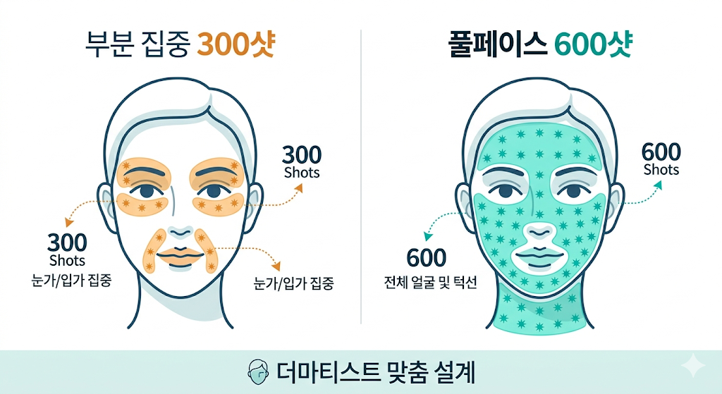 구월동 볼뉴머 리프팅 300샷 600샷 부위별 추천